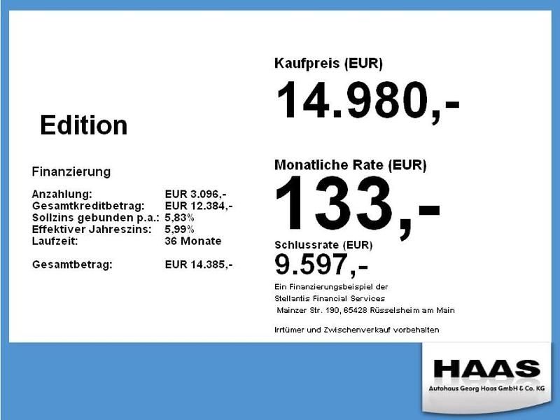Gebraucht Opel Mokka Edition 101 PS (74 kW) 2022 Kontrast grau/quarz silber SUV