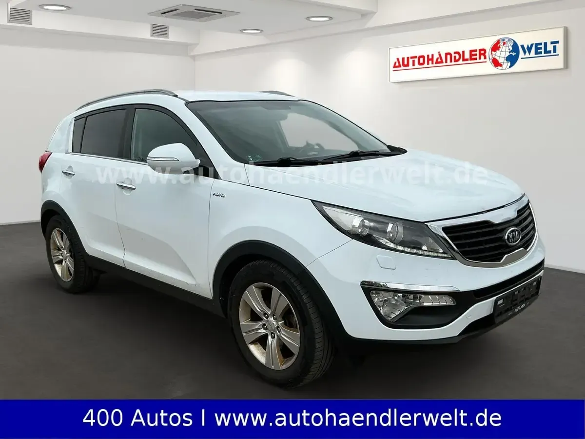 Gebraucht Kia Sportage Vision 136 PS (100 kW) 2012 Weiss SUV
