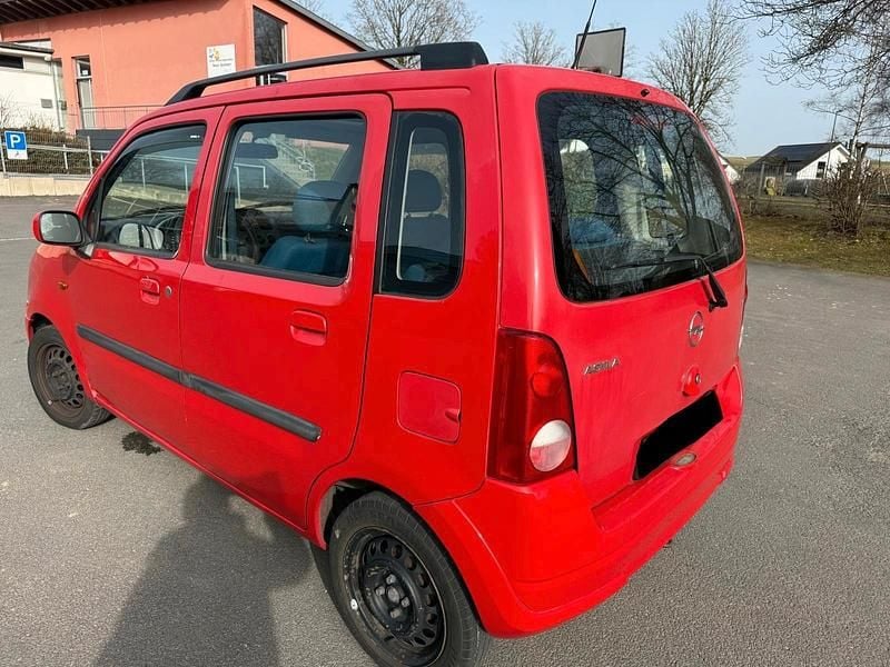 Gebraucht Opel Agila 60 PS (44 kW) 2003 Rot Van / Kleinbus