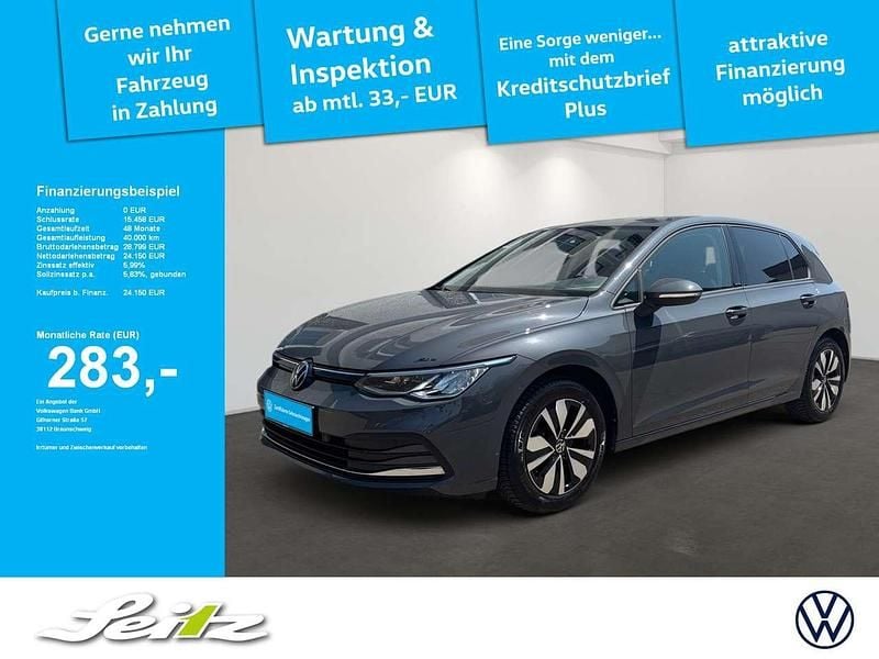 Grau Gebraucht 2024 VW Golf VIII Move Limousine | 24.150 € (Guter Preis) - Bild 1/3