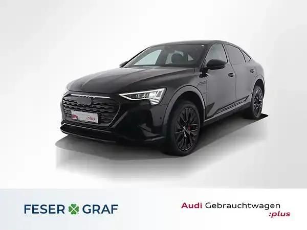 Mythosschwarz metallic Gebraucht 2023 Audi Q8 e-tron Ambiente SUV | 48.880 € (Fairer Preis) - Bild 1/4