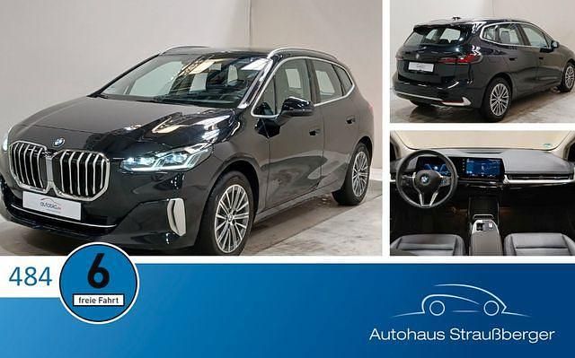Schwarz Gebraucht 2024 BMW 218 Active Tourer Luxury Line Van / Kleinbus | 27.490 € (Superpreis) - Bild 1/4