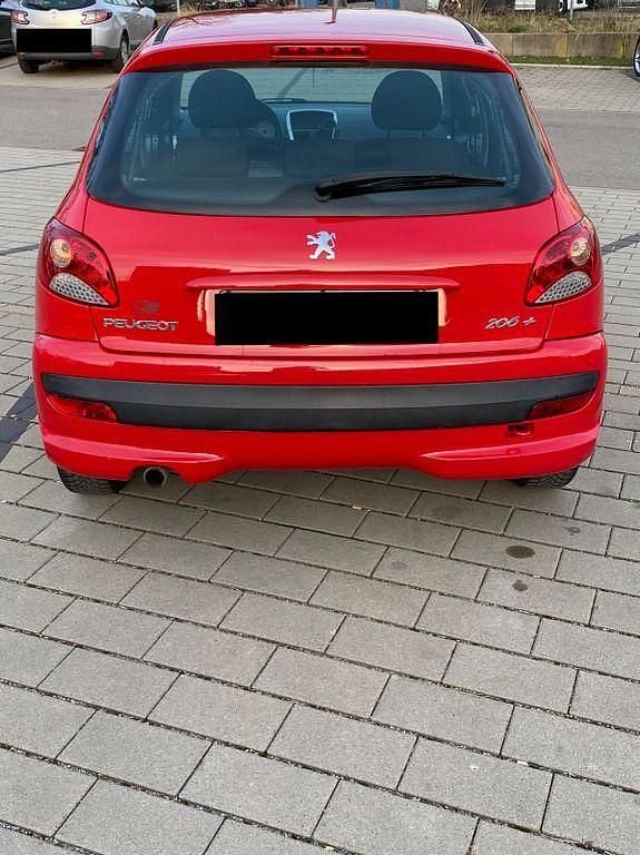 Gebraucht Peugeot 206 73 PS (53 kW) 2009 Rot Limousine