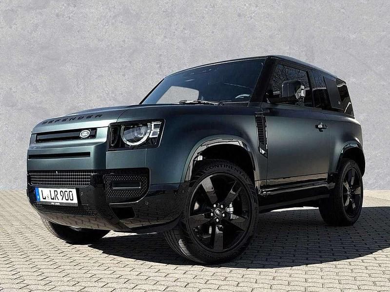 Santorini black Gebraucht 2024 Land Rover Defender SE Dynamic SUV | 67.950 € (Superpreis) - Bild 1/4