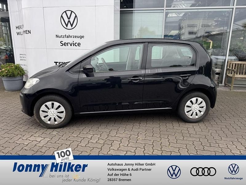 Gebraucht VW up! move up! 65 PS (47 kW) 2022 Schwarz Kleinwagen