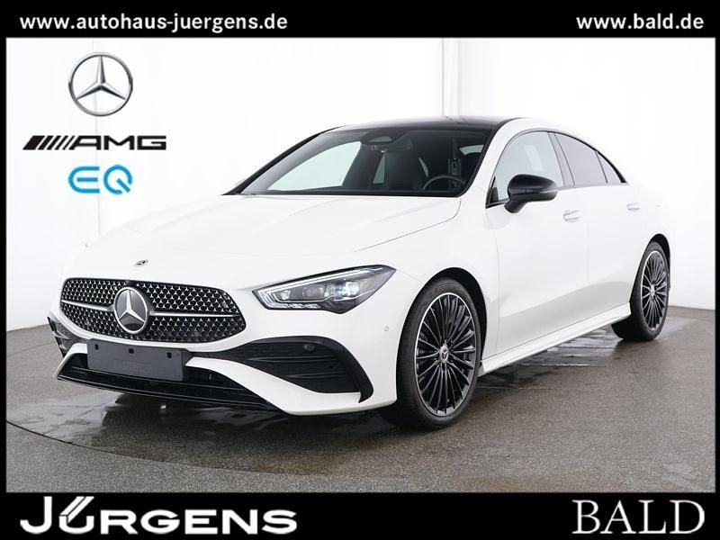 Weiss polarweiss Gebraucht 2024 Mercedes CLA200 AMG Coupé | 37.880 € (Fairer Preis) - Bild 1/4