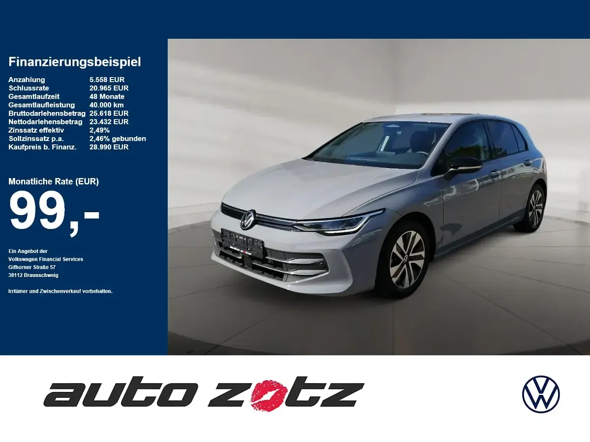 Gebraucht VW Golf VIII 150 PS (110 kW) 2025 Limousine