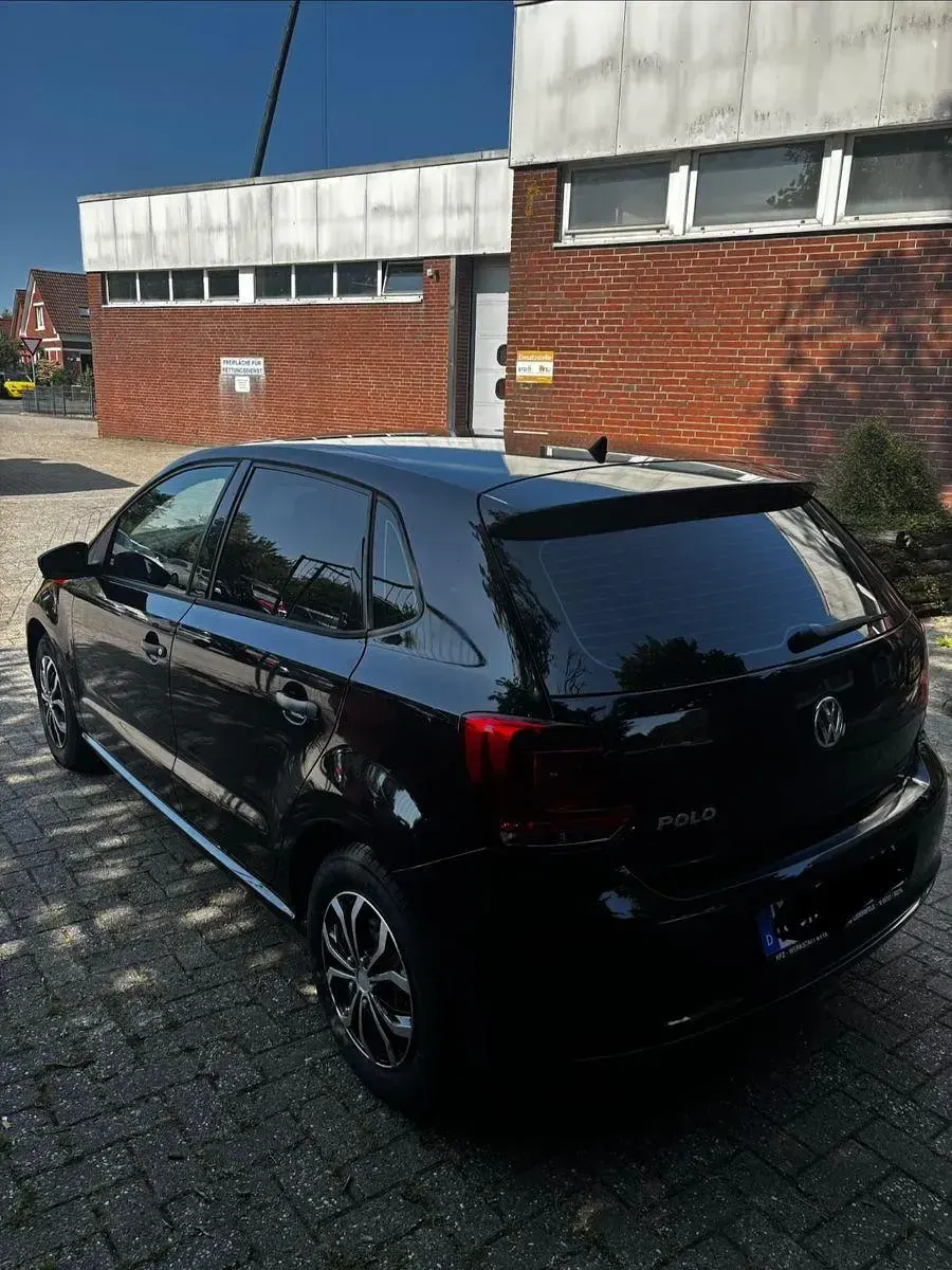 Gebraucht VW Polo Trendline 69 PS (50 kW) 2009 Schwarz Kleinwagen