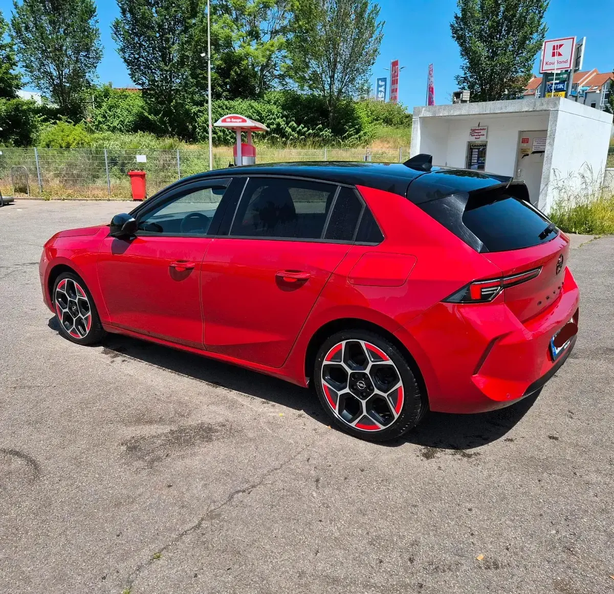 Gebraucht Opel Astra 181 PS (133 kW) 2022 Rot Kleinwagen