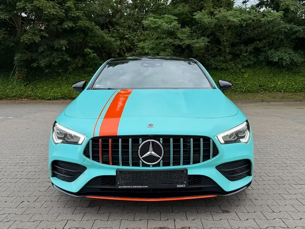 Gebraucht Mercedes CLA250 AMG line 224 PS (164 kW) 2021 Rot Coupé