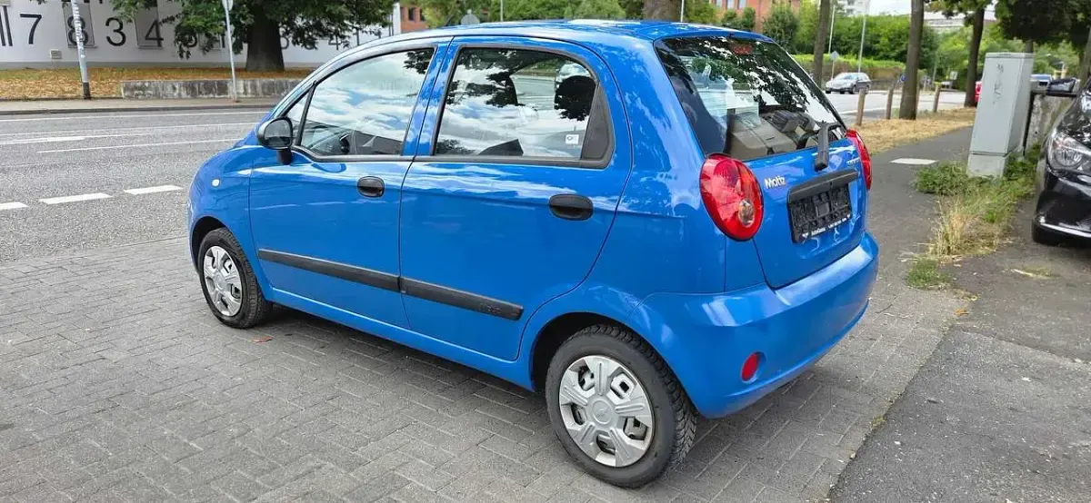 Gebraucht Chevrolet Matiz 52 PS (38 kW) 2008 Blau Kleinwagen