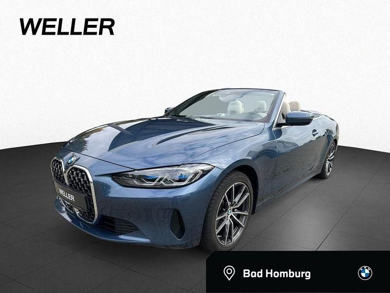 Arctic race blue (blau) Gebraucht 2022 BMW 420 Comfort Edition Cabrio | 34.470 € (Superpreis) - Bild 1/4