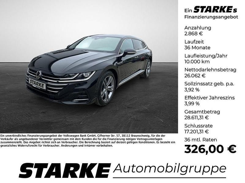 Gebraucht VW Arteon R-line 150 PS (110 kW) 2023 Schwarz Limousine