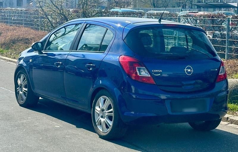 Gebraucht Opel Corsa 60 PS (44 kW) 2009 Blau Kleinwagen