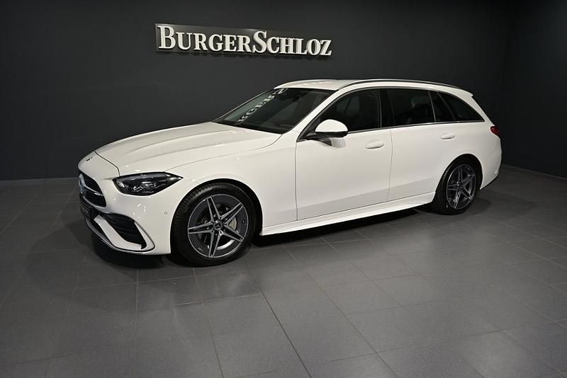 Gebraucht Mercedes C180 AMG 170 PS (125 kW) 2025 Unilack polarweiß Limousine