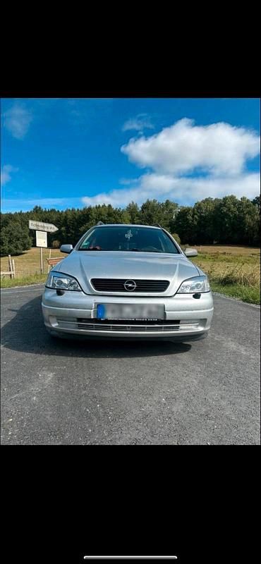 Silber Gebraucht 2002 Opel Astra Kombi | 1.350 € (Fairer Preis) - Bild 1/4