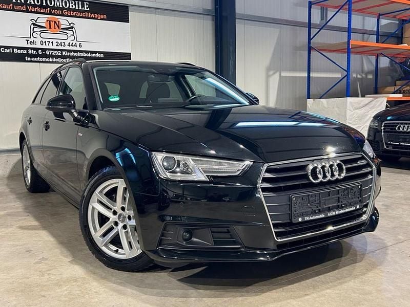 Schwarz Gebraucht 2017 Audi A4 S-Line Kombi | 15.400 € (Superpreis) - Bild 1/4