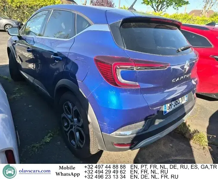 Usata Renault Captur Intens 159 CV (116 kW) 2022 Blu SUV
