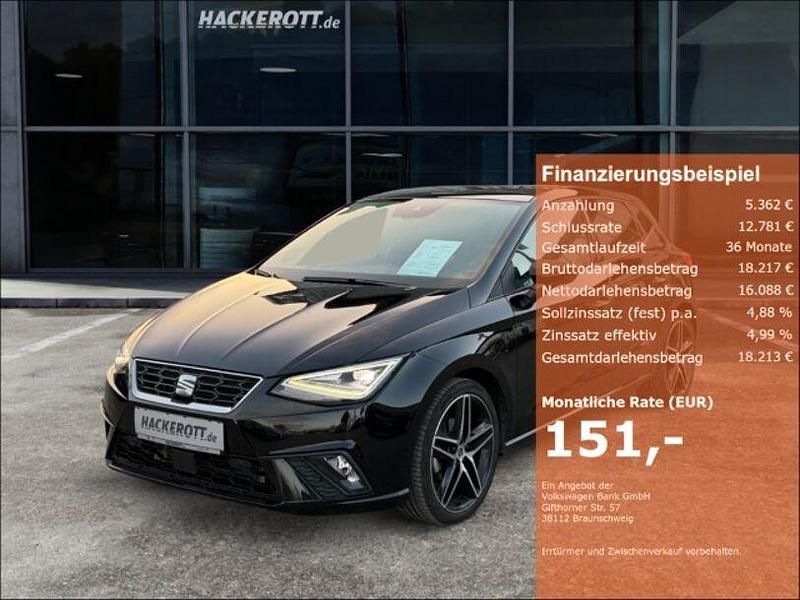 Schwarz Gebraucht 2023 Seat Ibiza FR Kleinwagen | 21.450 € (Fairer Preis) - Bild 1/3