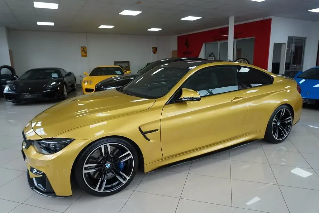 Gebraucht BMW M4 Performance 431 PS (317 kW) 2015 Gelb Coupé