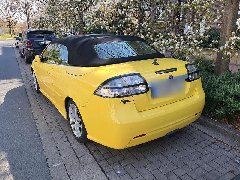 Gebraucht Saab 9-3 Cabriolet 200 PS (147 kW) 2008 Gelb Cabrio