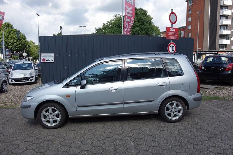 Gebraucht Mazda Premacy Exclusive 101 PS (74 kW) 1999 Silber Van / Kleinbus