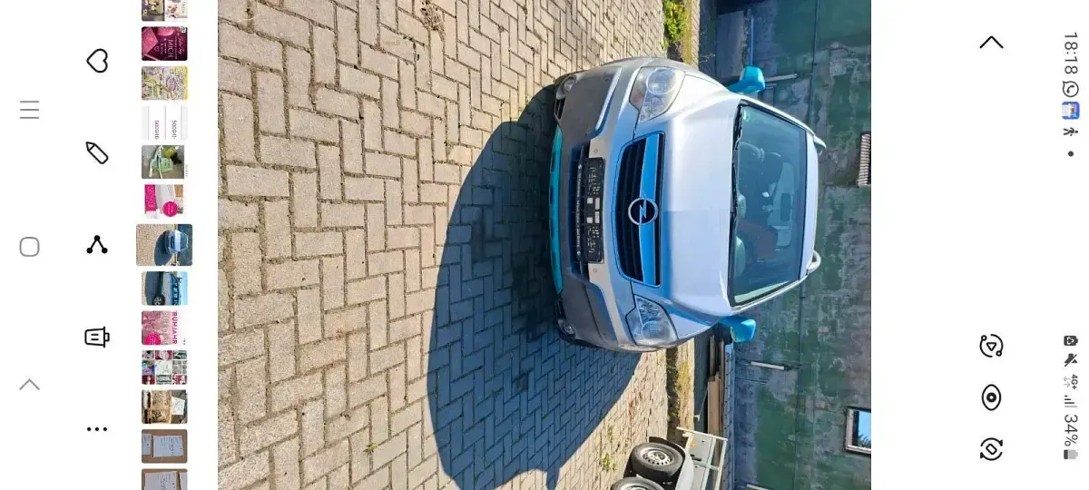 Gebraucht Opel Antara 2008 Silber SUV