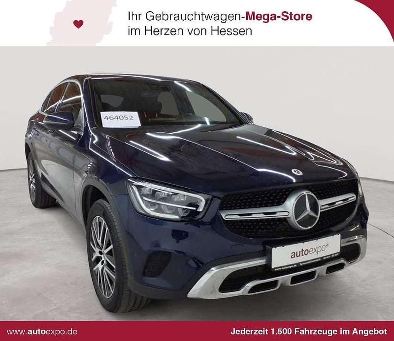 Cavansitblau metallic Gebraucht 2022 Mercedes GLC300e Coupé | 36.890 € (Guter Preis) - Bild 1/4