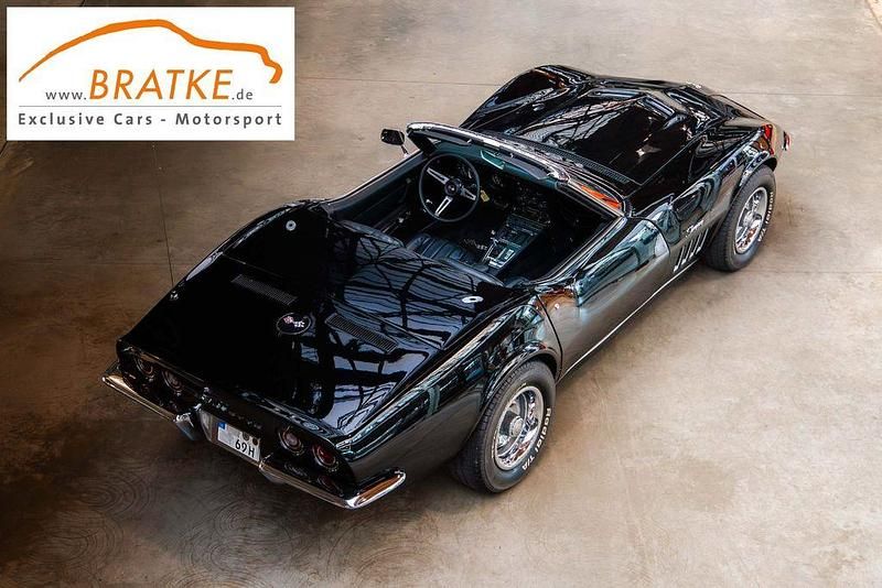 Second-hand Corvette Stingray 390 CP (286 kW) 1969 Negru Cabrio