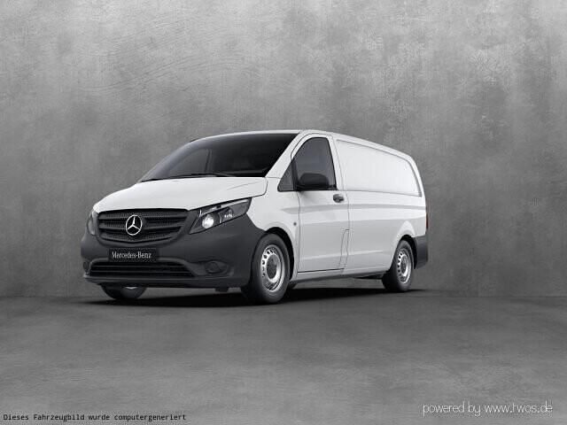 Arktikweiß Gebraucht 2021 Mercedes Vito Van | 23.489 € (Etwas zu teuer) - Bild 1/4