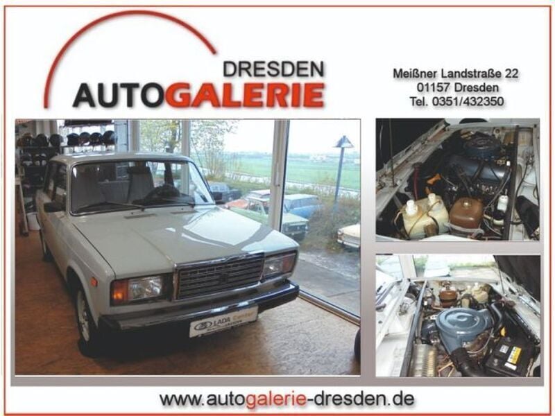Lichtgrau Gebraucht 1990 Lada 2107 Limousine | 9.150 € - Bild 1/4