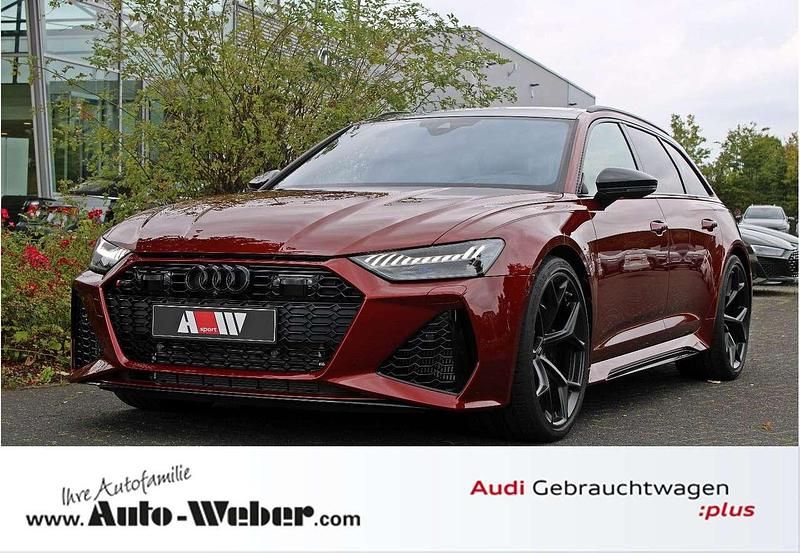 Grenadinerot metallic Gebraucht 2024 Audi RS6 Kombi | 135.900 € (Fairer Preis) - Bild 1/4