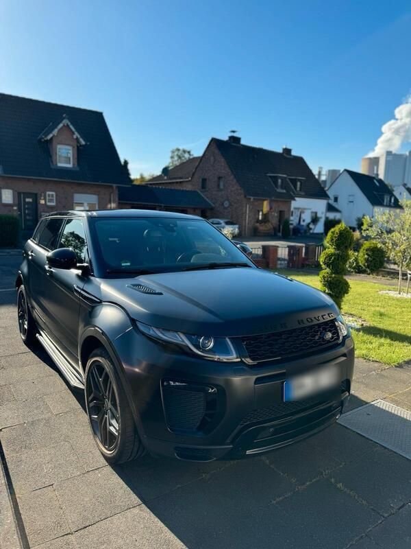 Schwarz Gebraucht 2018 Land Rover Range Rover evoque HSE SUV | 22.950 € (Fairer Preis) - Bild 1/4
