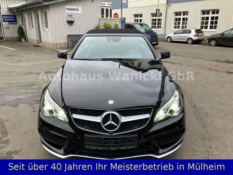 Gebraucht Mercedes E400 AMG 333 PS (244 kW) 2013 Obsidianschwarz  metalliclack Cabrio