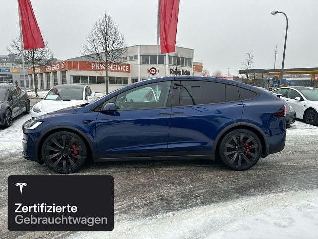 Gebraucht Tesla Model X Plaid 759 kW (1033 PS) 2024 Blau SUV