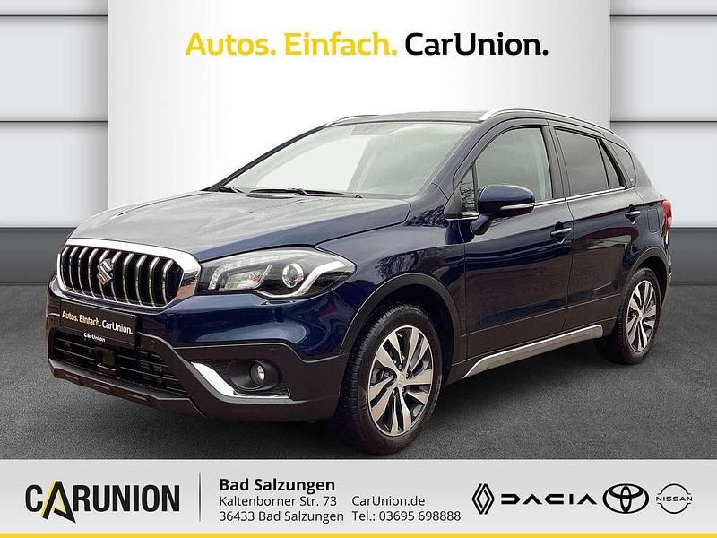 Sphere blue pearl me Gebraucht 2020 Suzuki SX4 Limousine | 18.990 € (Fairer Preis) - Bild 1/4