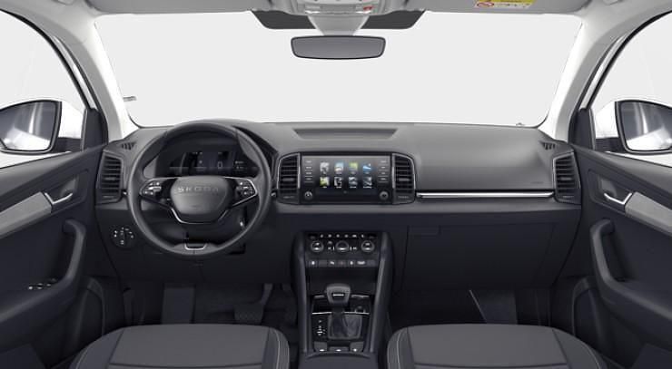 Gebraucht Skoda Karoq 150 PS (110 kW) 2026 Moonweiß perleffekt SUV