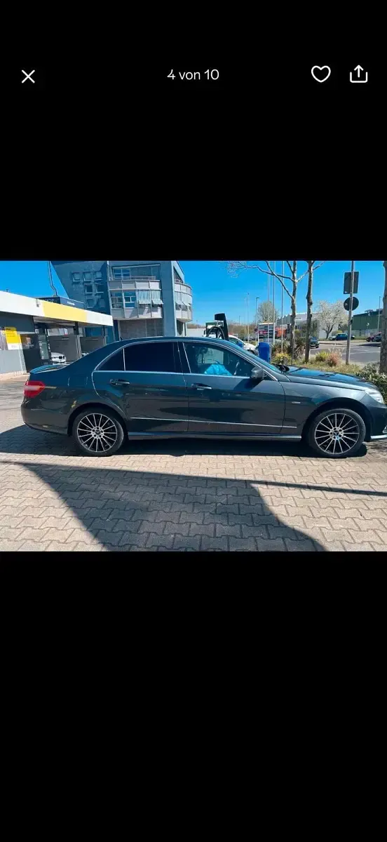 Gebraucht Mercedes E350 Avantgarde 292 PS (214 kW) 2010 Blau Limousine