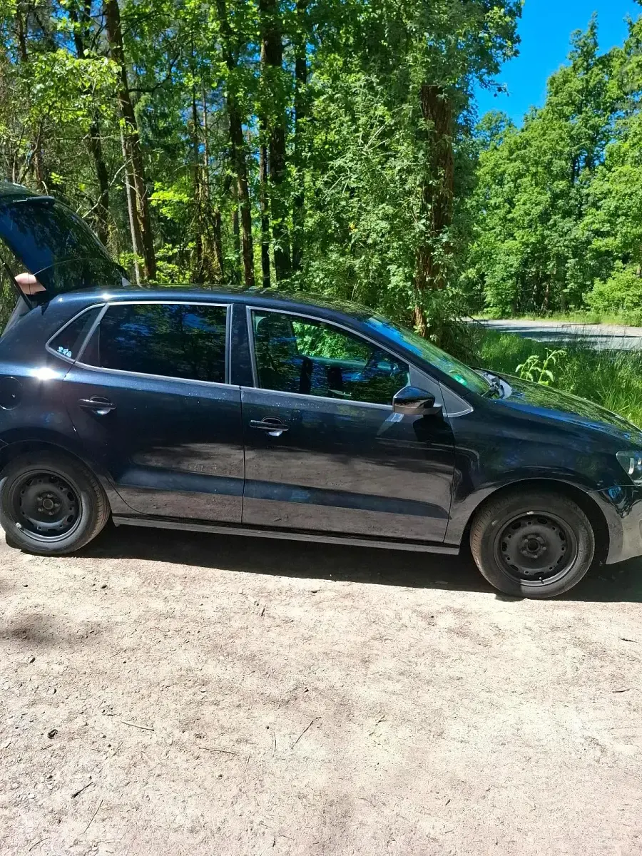 Gebraucht VW Polo 86 PS (63 kW) 2010 Schwarz Kleinwagen