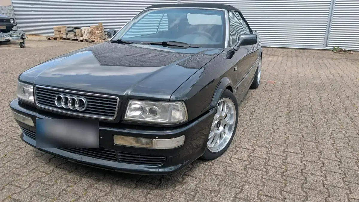 Gebraucht Audi Cabriolet 150 PS (110 kW) 1997 Schwarz Cabrio