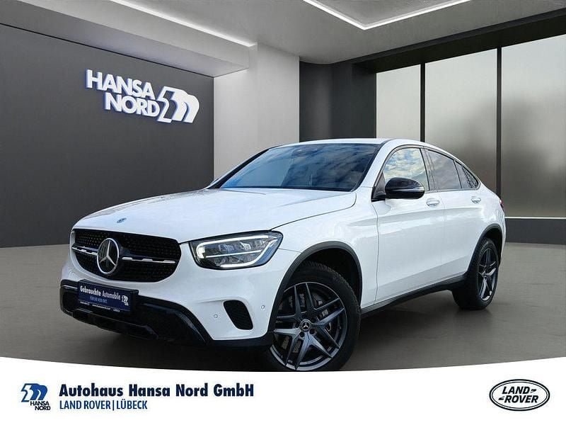 Weiß Gebraucht 2022 Mercedes GLC300e Night Coupé | 43.850 € (Fairer Preis) - Bild 1/4