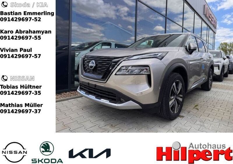 Silber Neu 2025 Nissan X-Trail Tekna SUV | 39.990 € (Guter Preis) - Bild 1/4