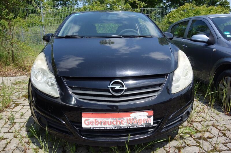 Gebraucht Opel Corsa Selection 80 PS (58 kW) 2009 Schwarz Kleinwagen