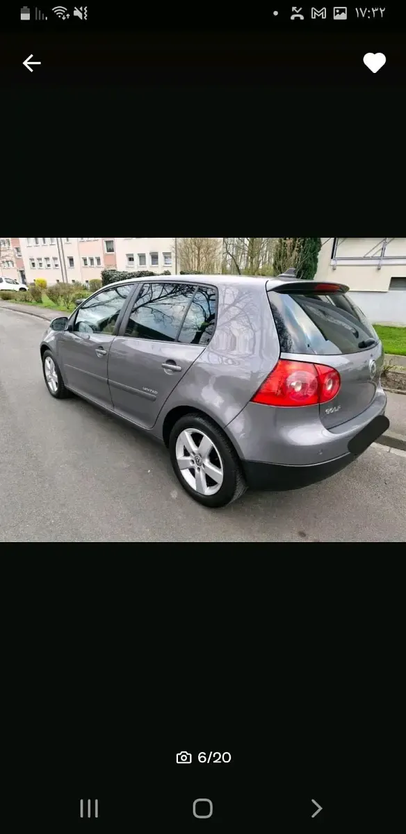 Gebraucht VW Golf V United 105 PS (77 kW) 2008 Silber Kleinwagen
