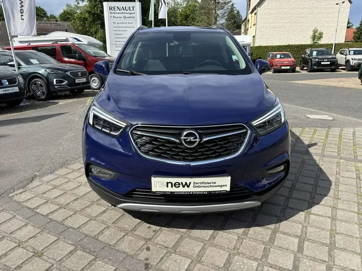 Gebraucht Opel Mokka X Active 140 PS (102 kW) 2017 Royal blau (s2) SUV