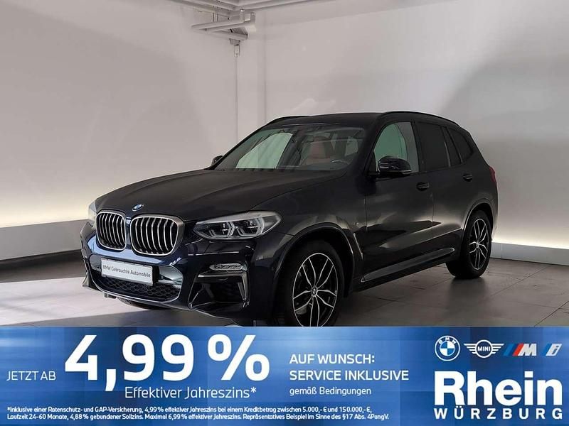 Carbonschwarz metallic Gebraucht 2019 BMW X3 M M Sport SUV | 43.945 € - Bild 1/4