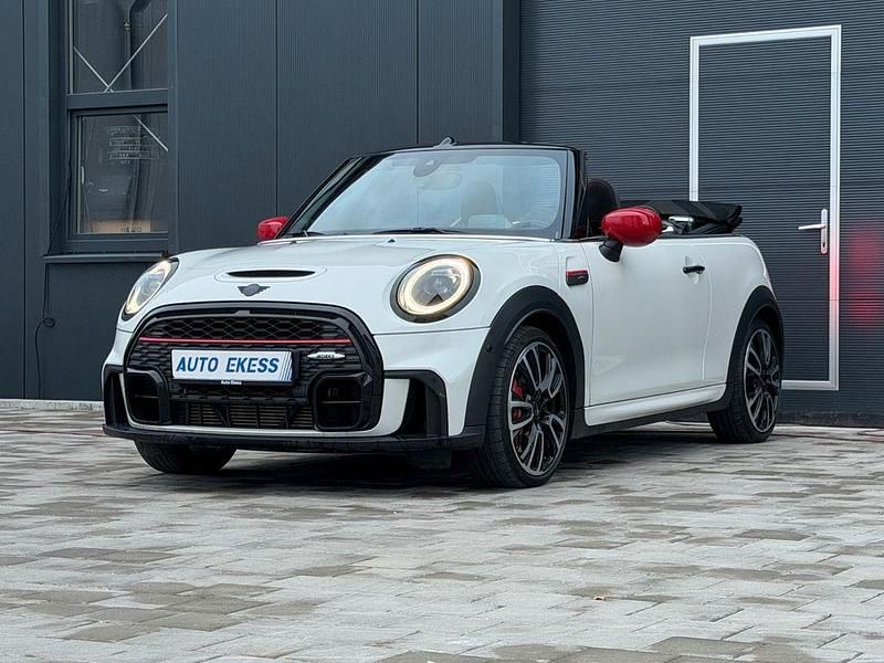 Weiß Gebraucht 2023 Mini John Cooper Works Cabriolet Cabrio | 27.290 € (Guter Preis) - Bild 1/4