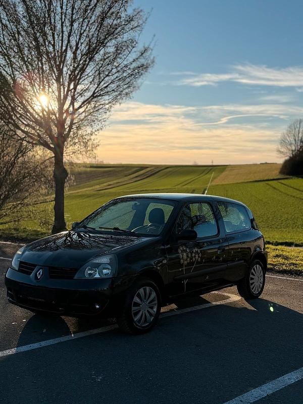 Gebraucht Renault Clio II Campus 75 PS (55 kW) 2008 Schwarz Kleinwagen