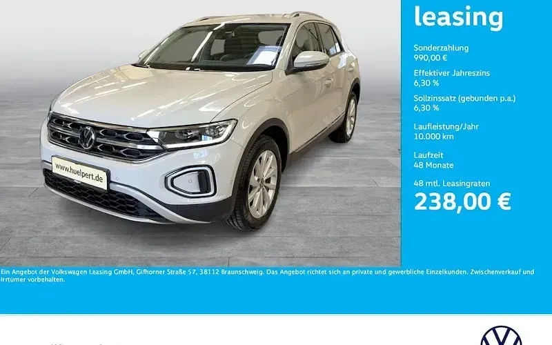 Gebraucht VW T-Roc Style 110 PS (80 kW) 2023 Grau SUV