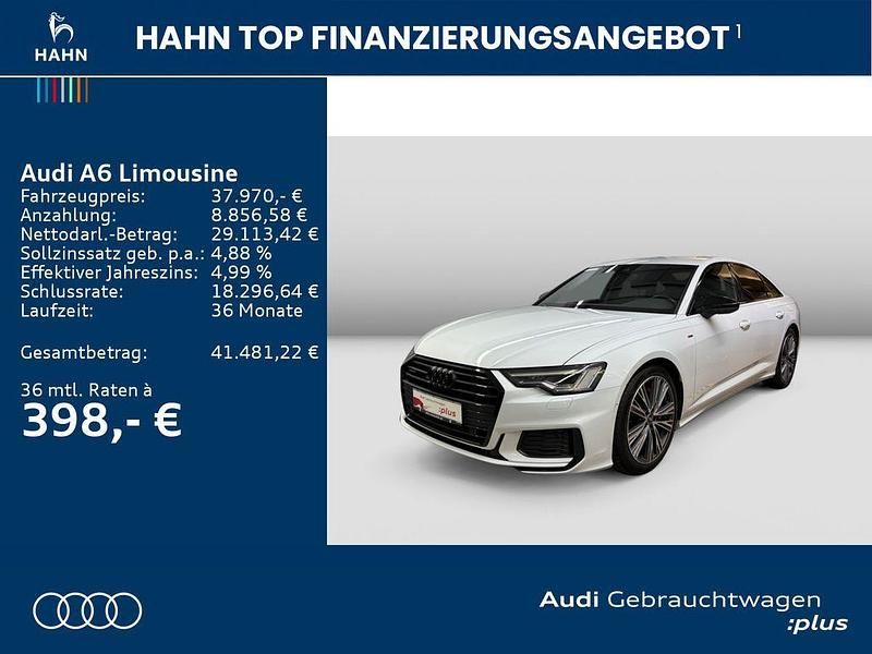 Gebraucht Audi A6 S-Line 367 PS (269 kW) 2022 Weiß Limousine